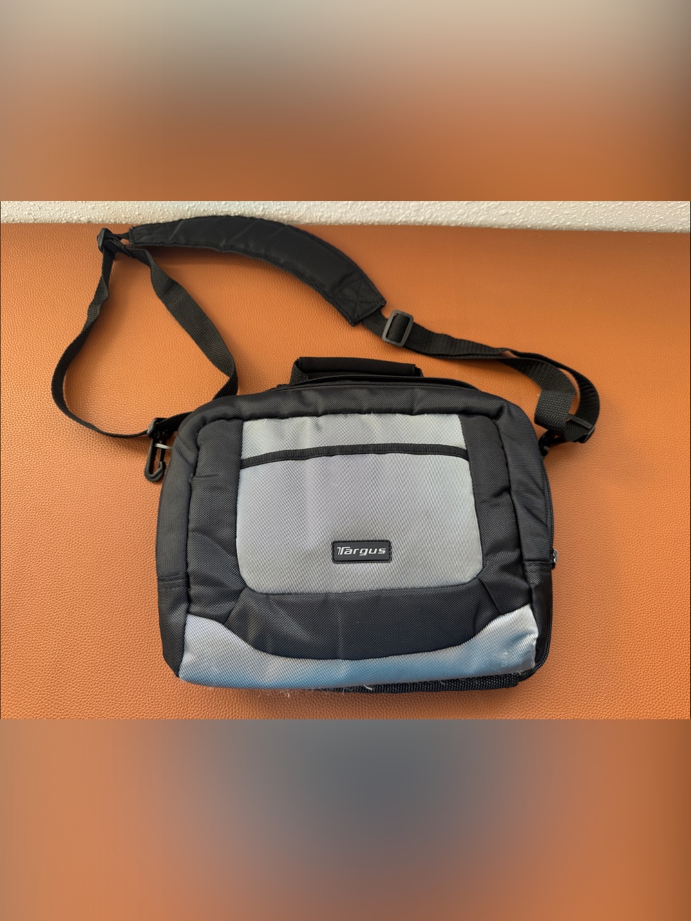 Targus 12” Black and Gray Laptop Messenger Bag